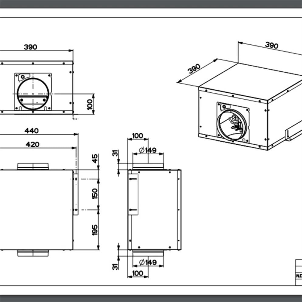 Franke Kit Remote Blower - Eng/Pro Faber Aksesuar