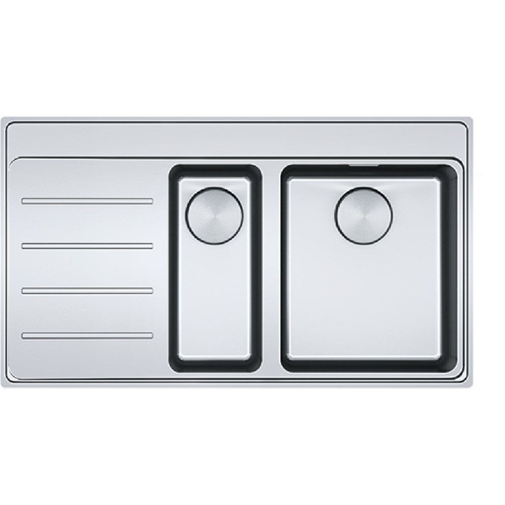 Franke Mythos Myx 251-86 3 1/2 Sol Damlalıklı Çelik Eviye