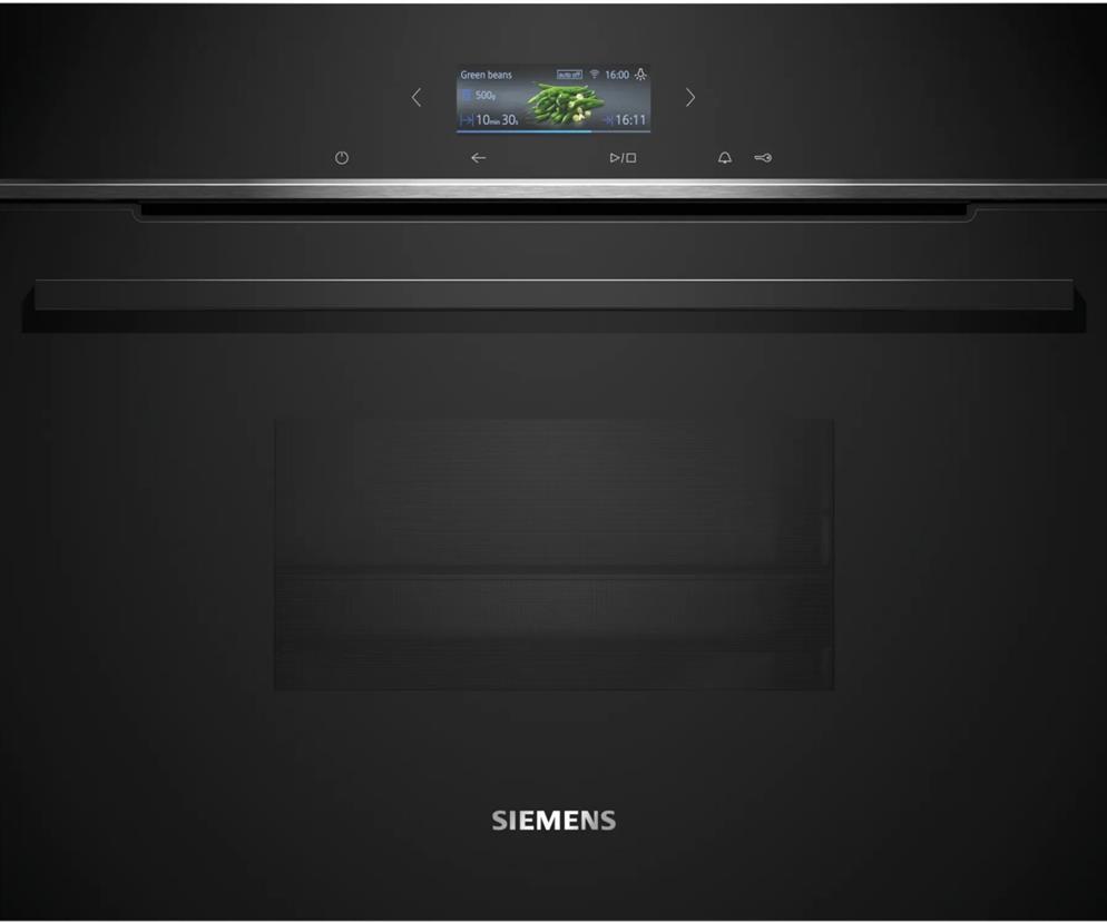 Siemens CD714GXB1 Kompakt buharlı pişirici Ankastre Fırın