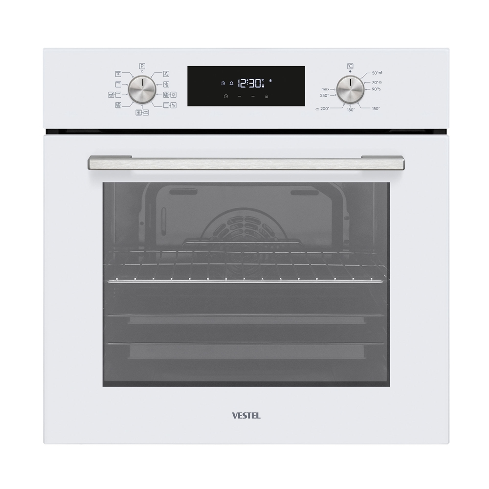 Vestel AF-6841 B Beyaz Ankastre Fırın