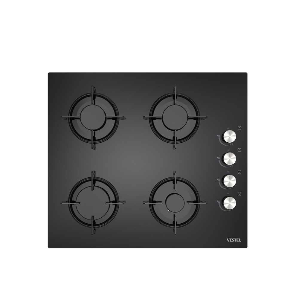 Vestel AO-61041 S DG Siyah Ankastre Ocak