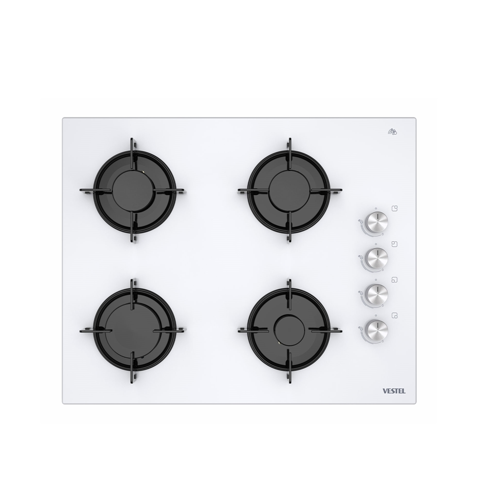 Vestel AO-651041 B DG Beyaz Ankastre Ocak