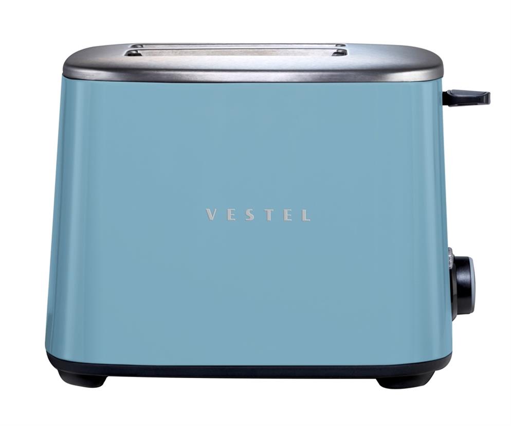 Vestel Retro Düş Mavisi Ekmek Kızartma Makinesi