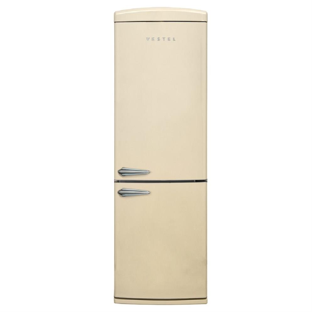 Vestel Retro NFK37201 Bej Buzdolabı