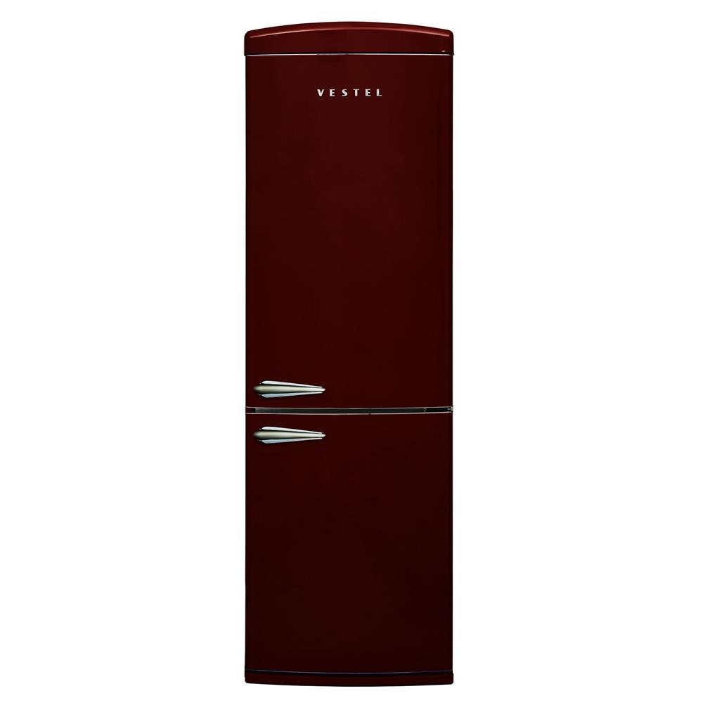 Vestel RETRO NFK37211 BORDO Buzdolabı
