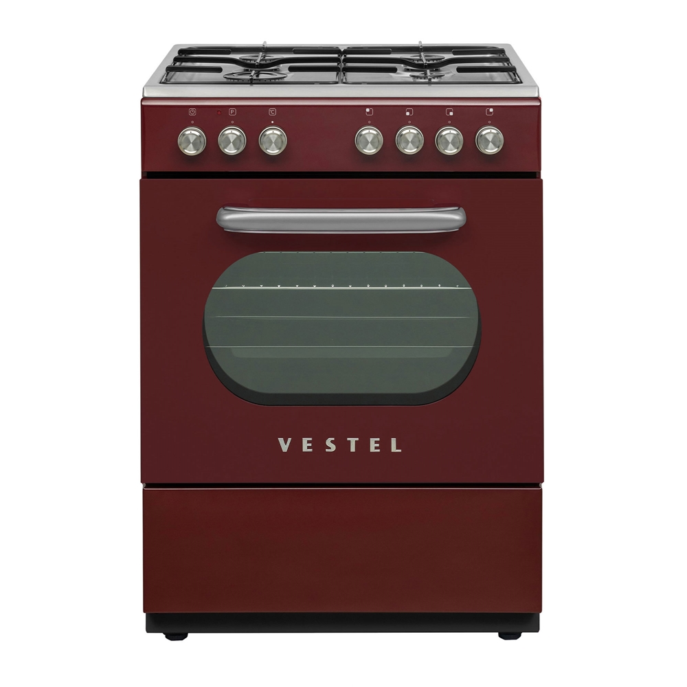 Vestel Retro SF 84011 DG Bordo Solo Fırın