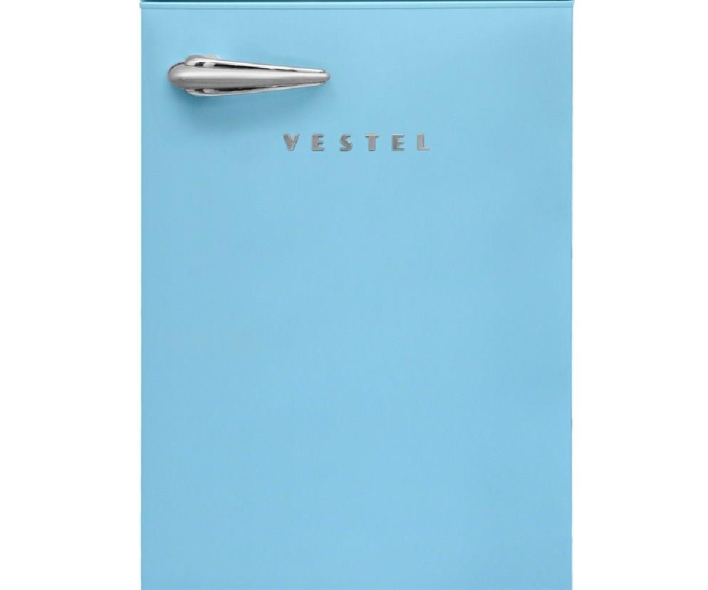 Vestel SB14001 Düş Mavisi Retro Buzdolabı