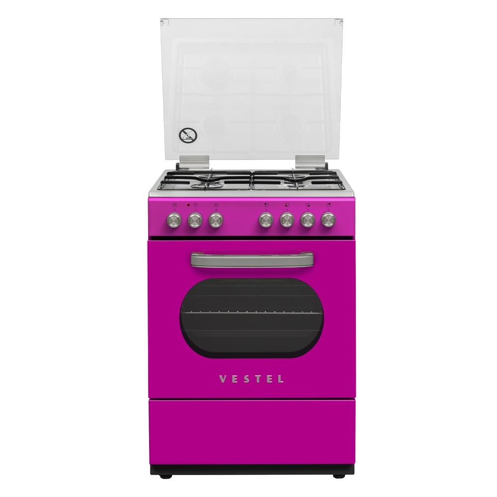 Vestel SF 8400 DG Retro Pembe Solo Fırın