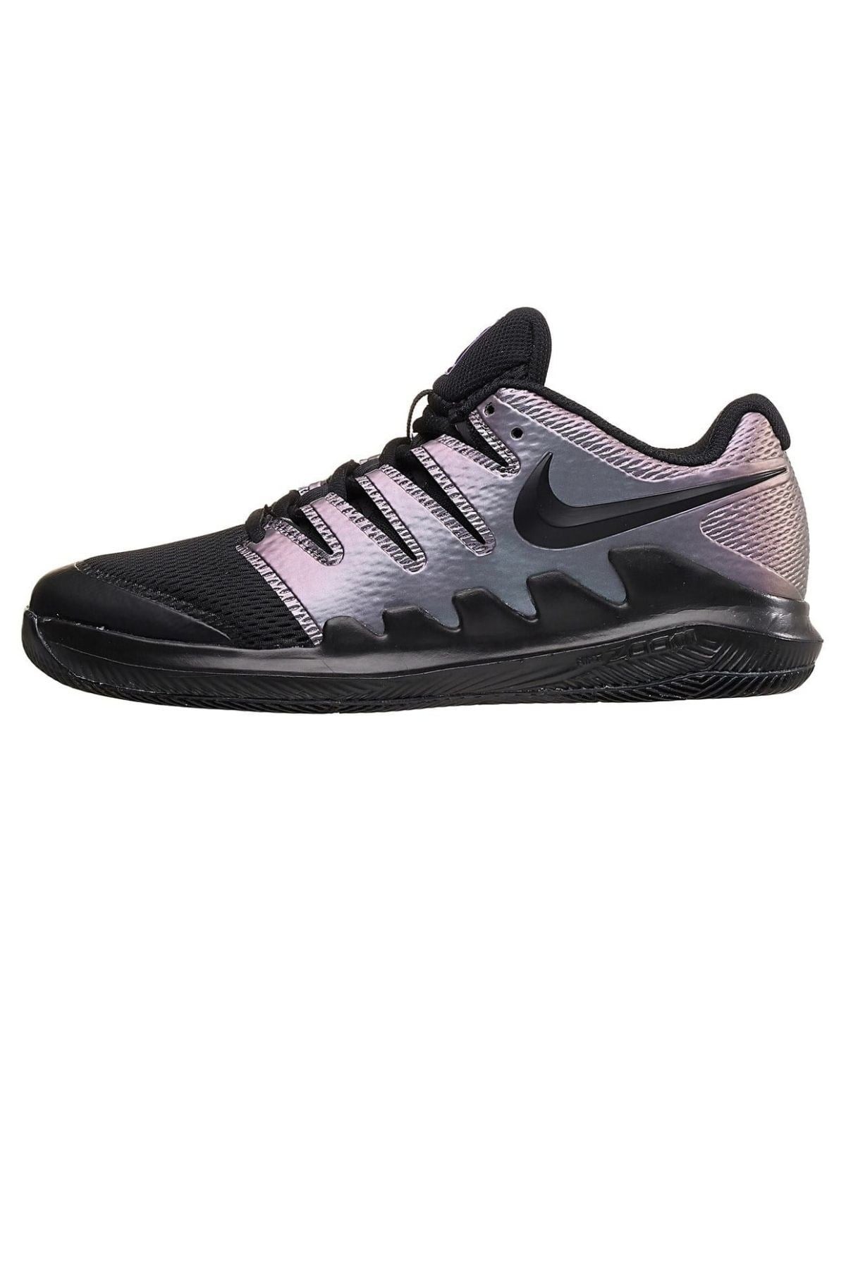 Nike Nike Court Jr Vapor X Siyah Lame Çocuk Tenis Ayakkabısı