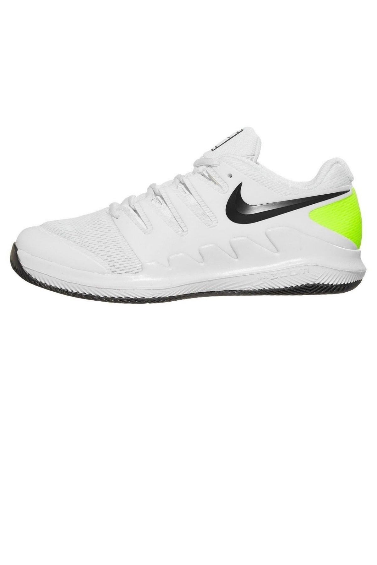 Nike Nike Court Jr Vapor X Beyaz Volt Çocuk Tenis Ayakkabısı