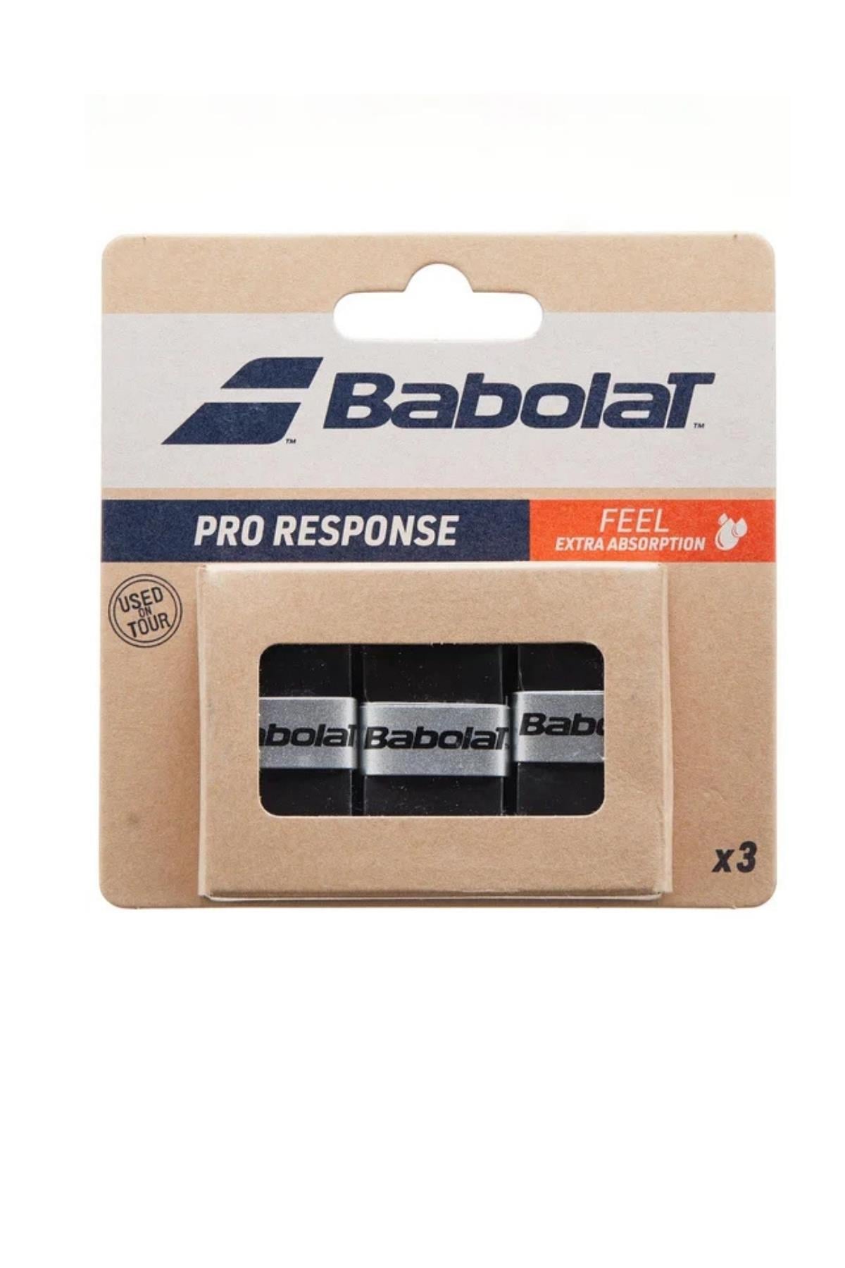 Babolat BABOLAT PRO RESPONSE 3LÜ TENİS GRİBİ-SİYAH