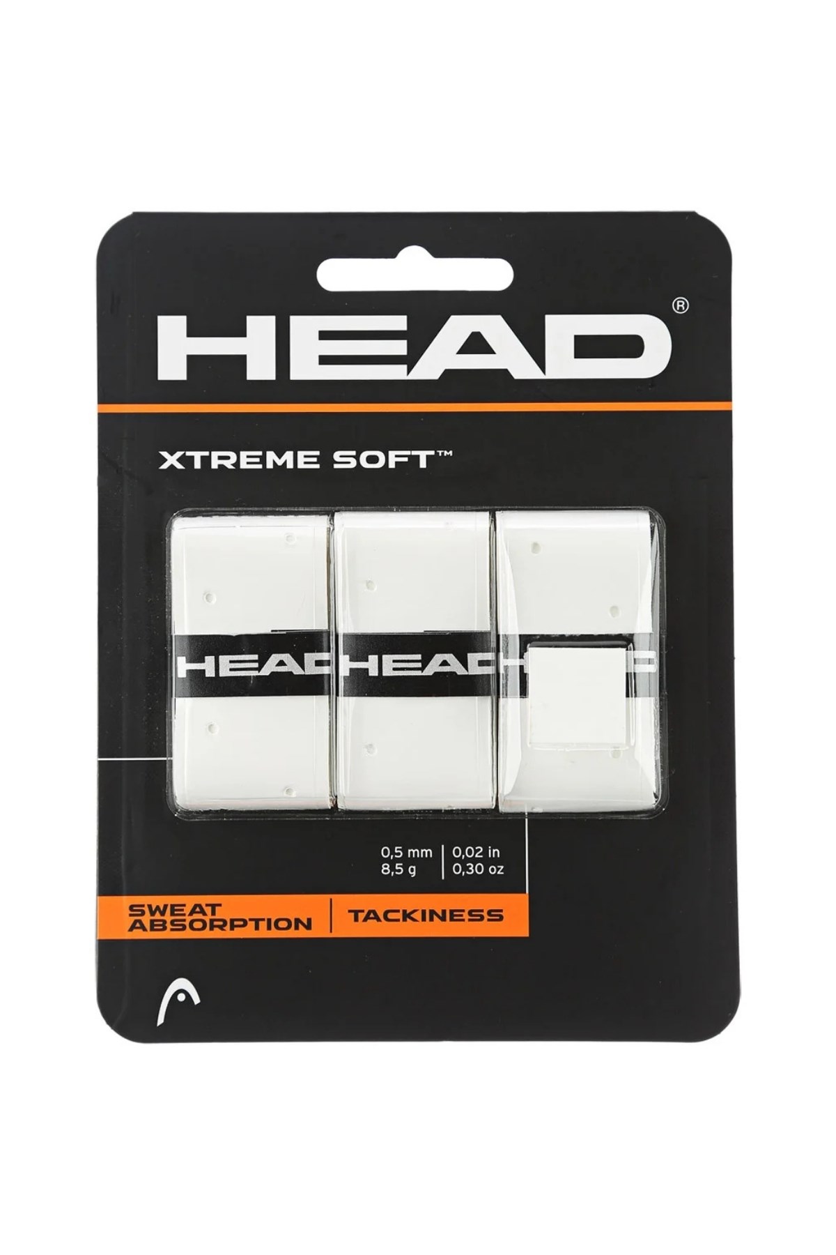 Head Head Xtreme Soft Beyaz Overgrip 3lü 