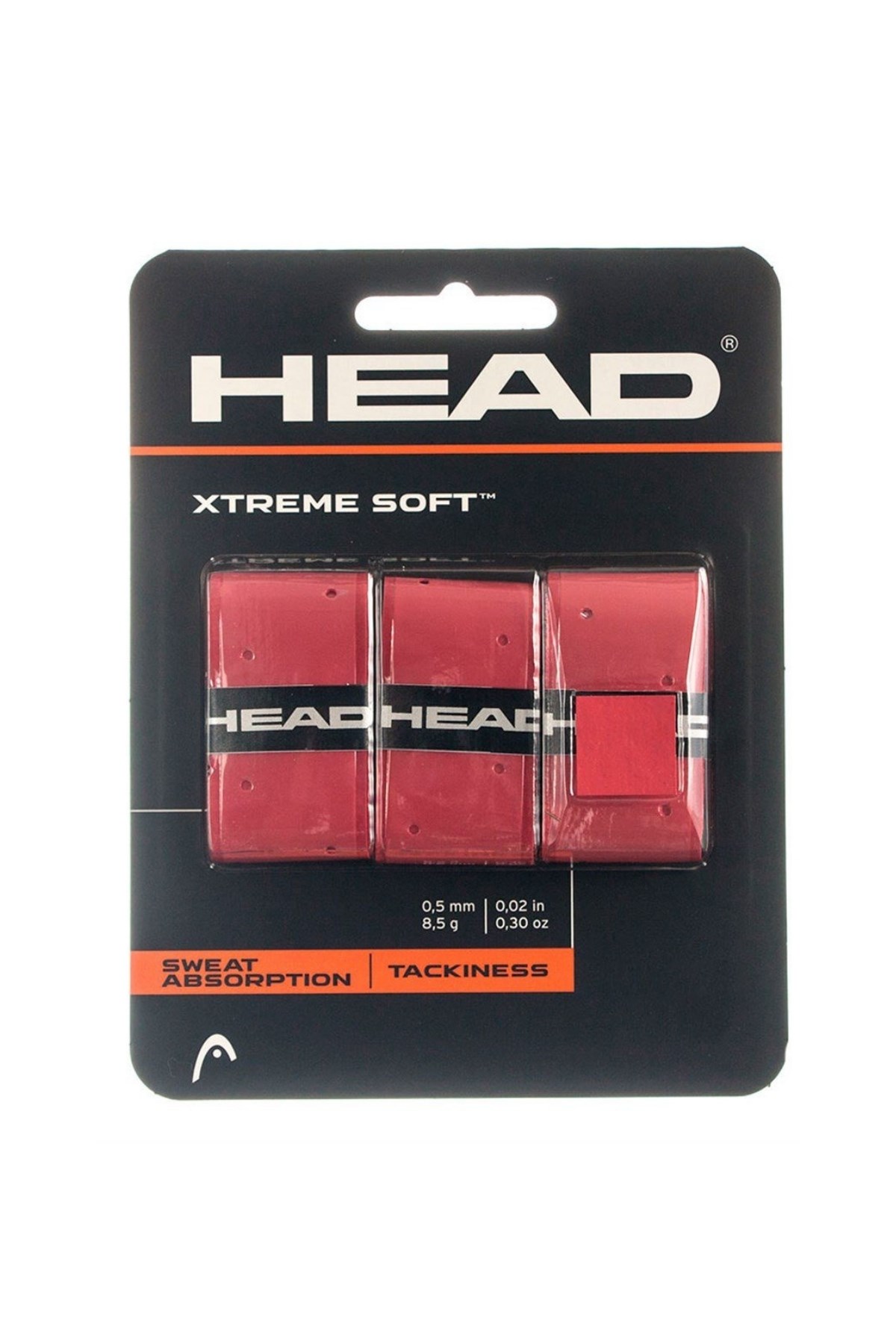 Head Head Xtreme Soft Kırmızı Overgrip 3lü 
