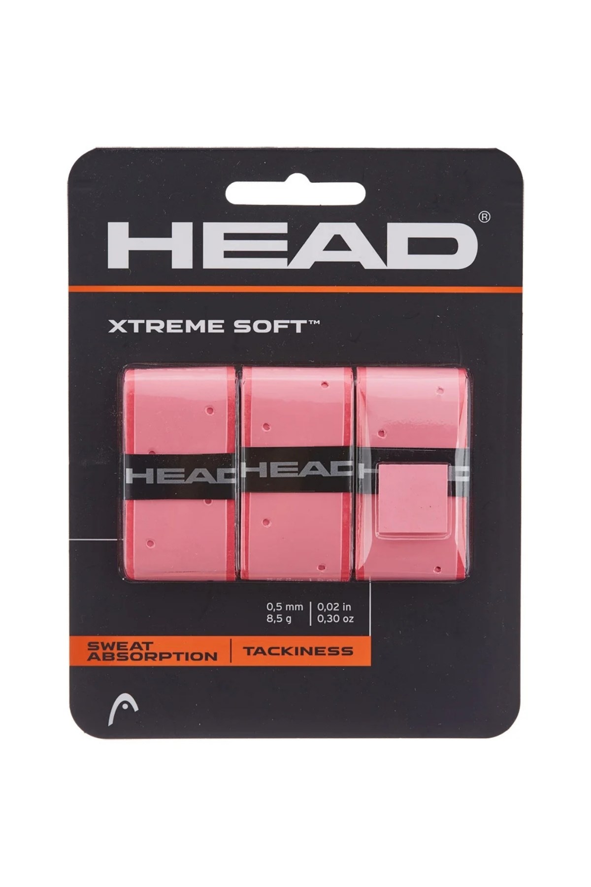 Head Head Xtreme Soft Pembe Overgrip 3lü 