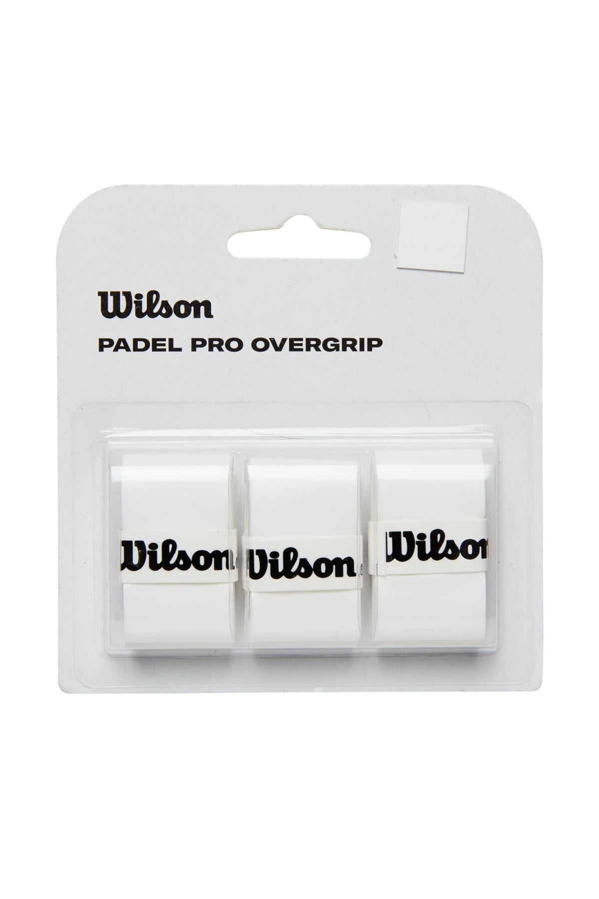 Wilson Wilson Padel Pro Padel Raket Overgrip Beyaz 3lü