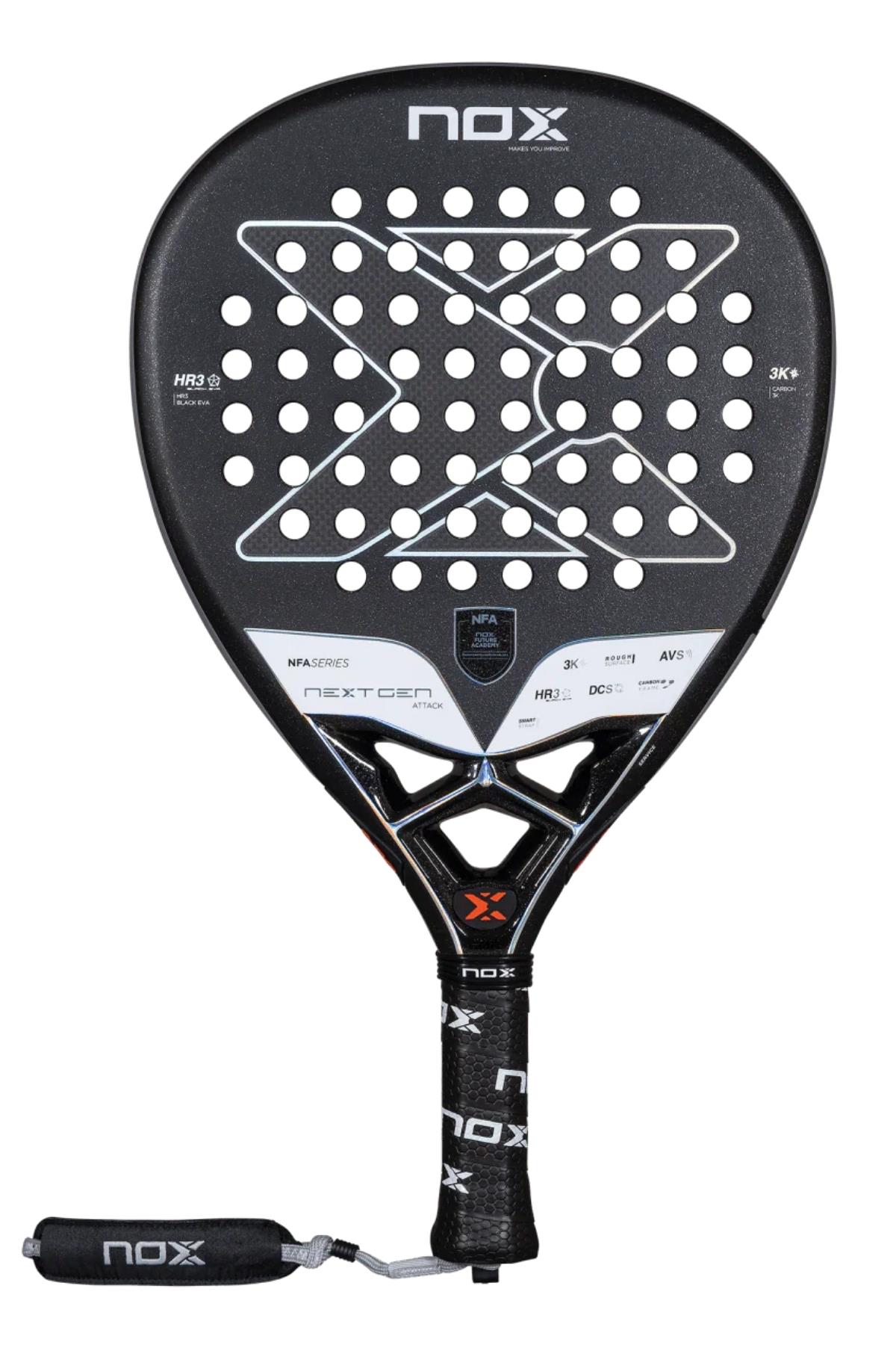 NOX Nox NextGen Attack 3K  360-375 gr Padel Tenis Raketi