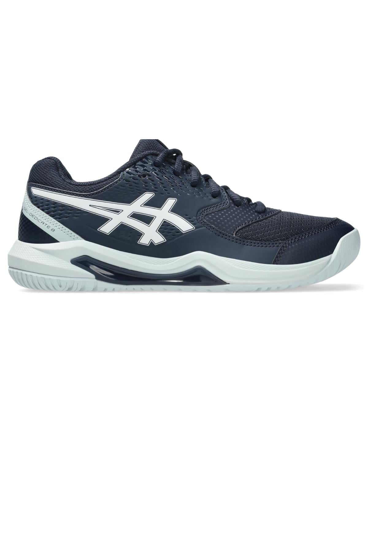 Asics Asics Gel-Dedicate 8 Kadın Lacivert Tenis Ayakkabısı
