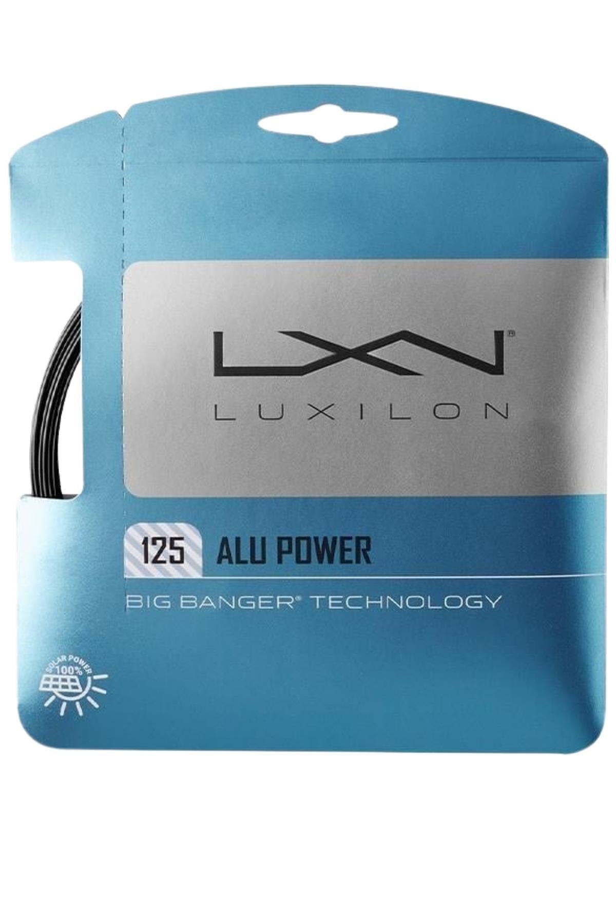 Luxilon Luxilon Alu Power Big Banger  125 Black Tenis Kordaj Teli 12m