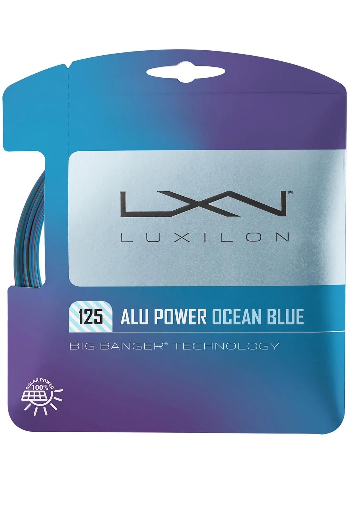 Luxilon Luxilon Alu Power Big Banger  125 Ocean Blue Tenis Kordaj Teli 12m