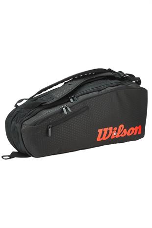 Wilson Wilson Clash V3  6PK Siyah 6lı Tenis Raket Çantası
