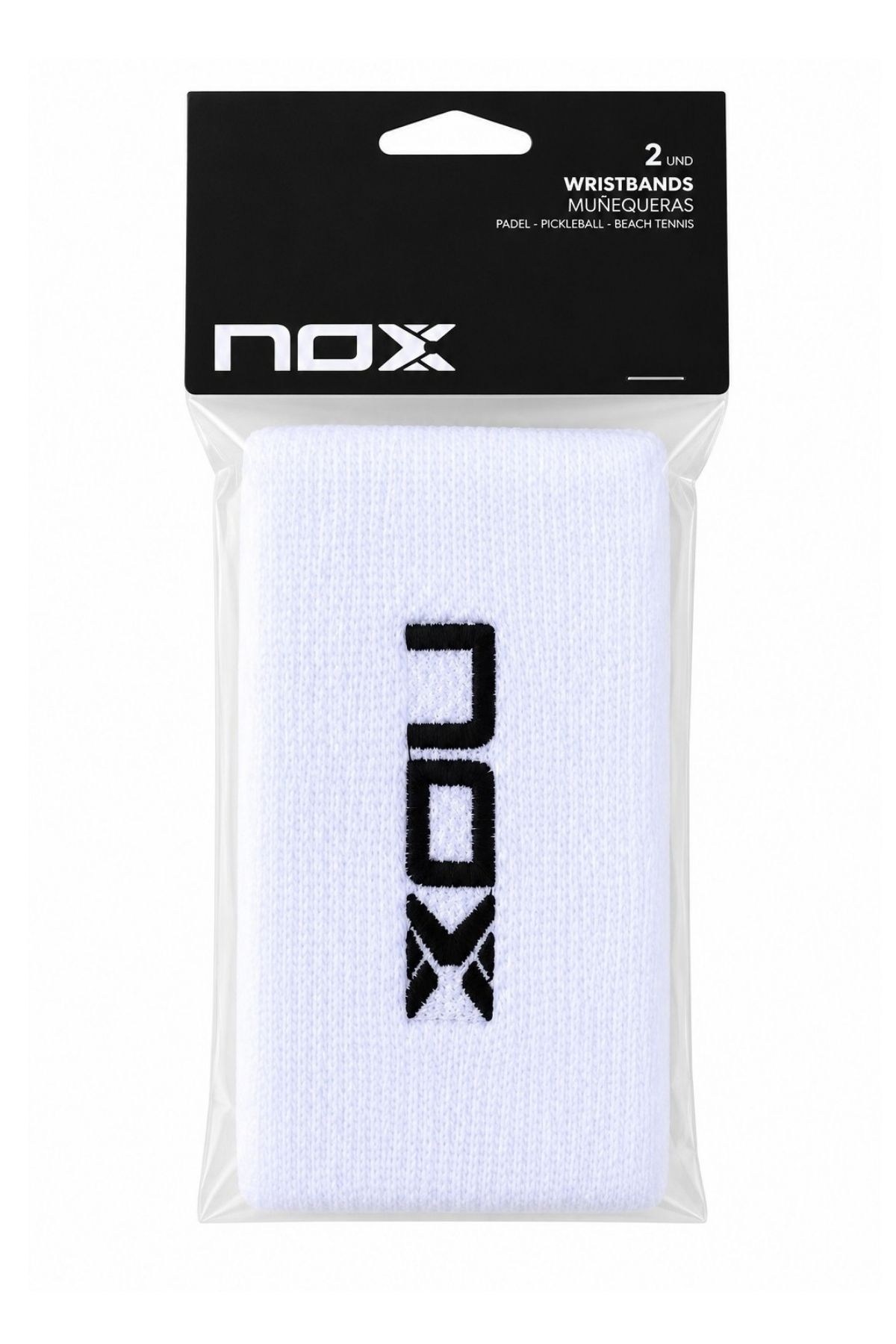 NOX NOX Wrist Band Beyaz Tenis & Padel Bilekliği 2li