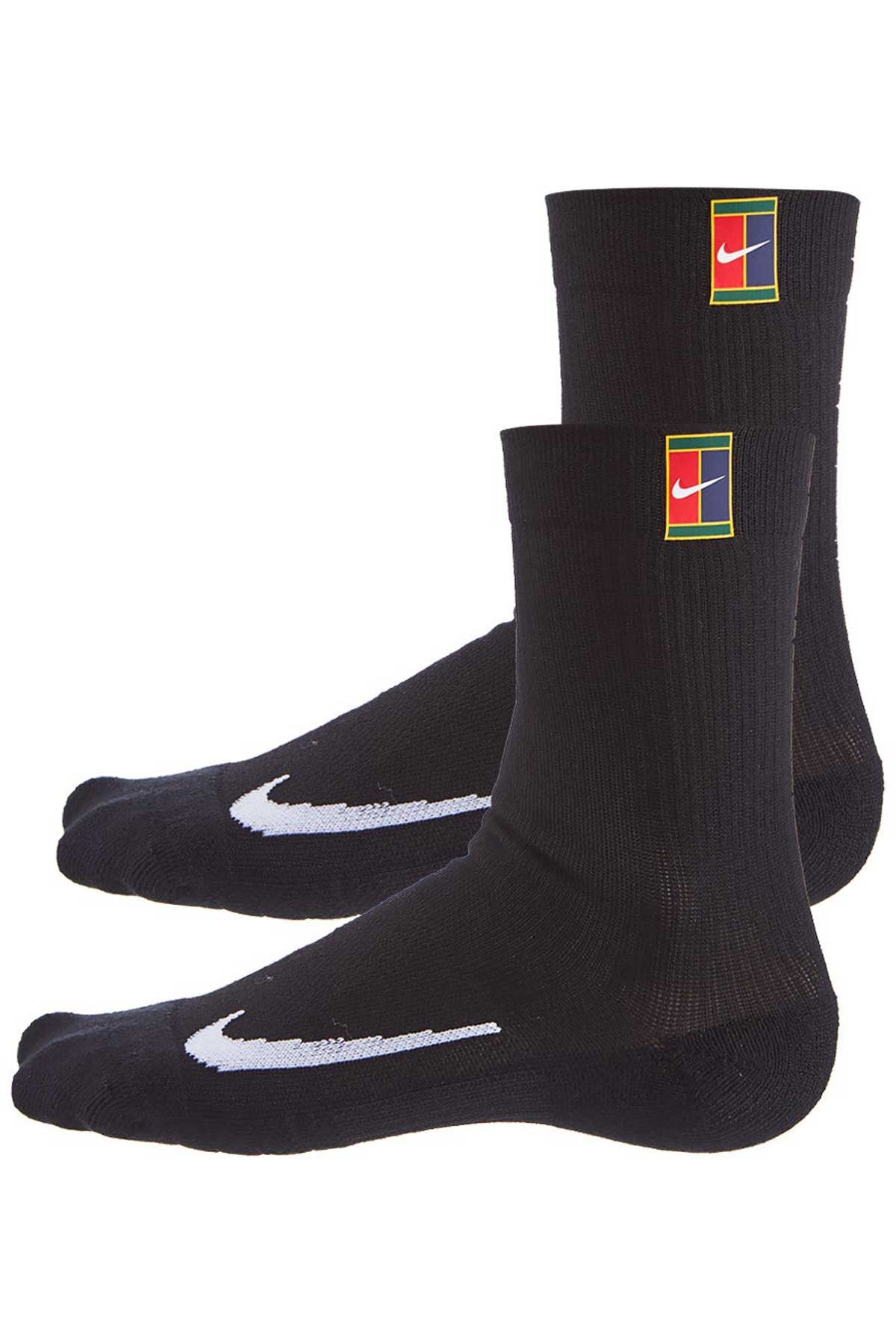 Nike Nike U NK Multiplier Crew Siyah 2'li Tenis Çorabı
