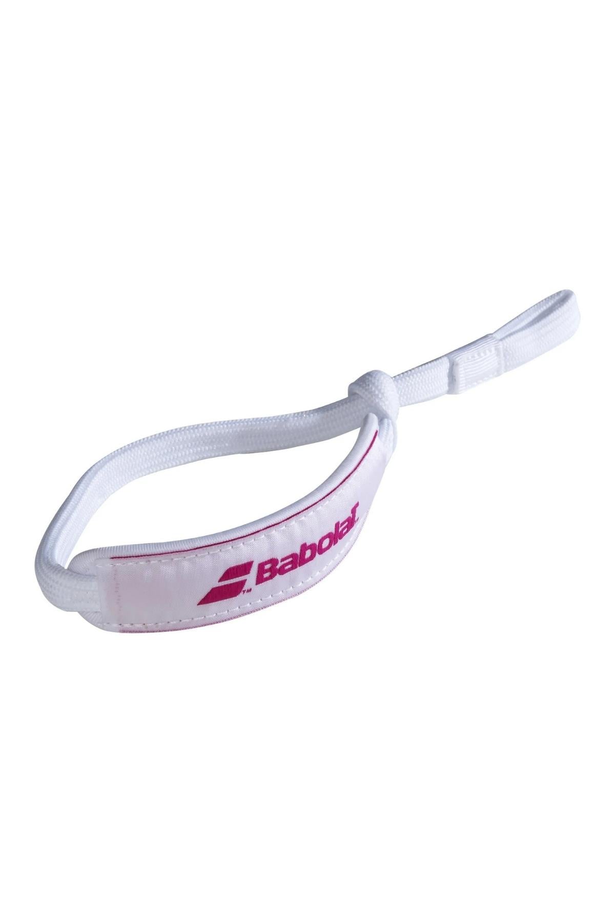 Babolat Babolat Padel Raket Bileklik Kayışı Beyaz Pembe