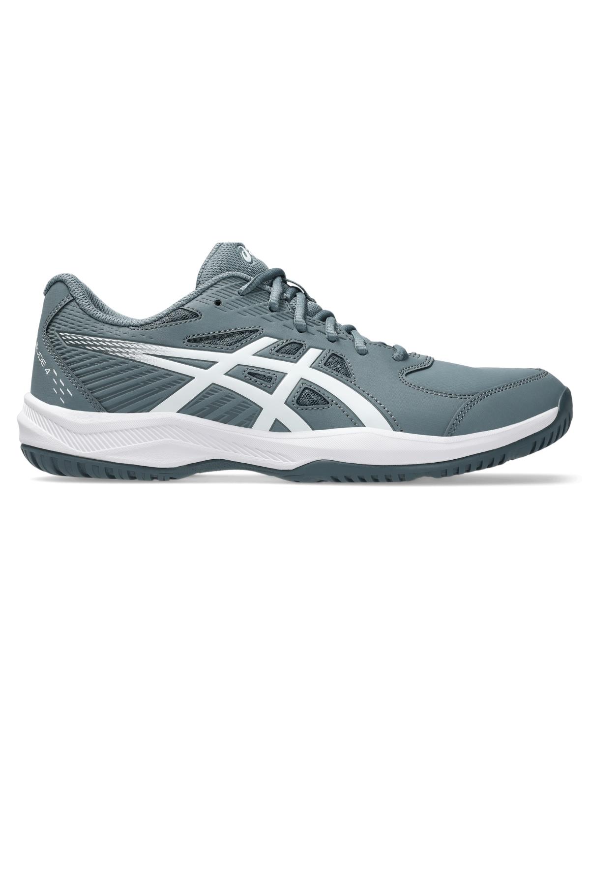 Asics Asics Court Slide 4 Erkek Gri Tenis Ayakkabısı