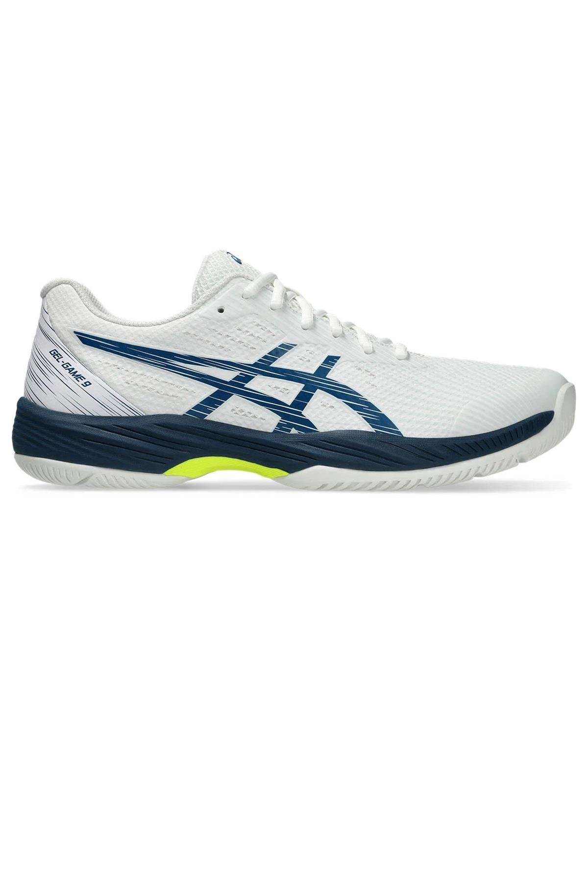 Asics Asics Gel Game 9 Beyaz Erkek Tenis Ayakkabısı