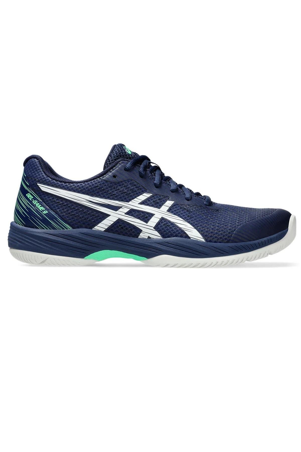 Asics Asics Gel Game 9 Mavi Erkek Tenis Ayakkabısı