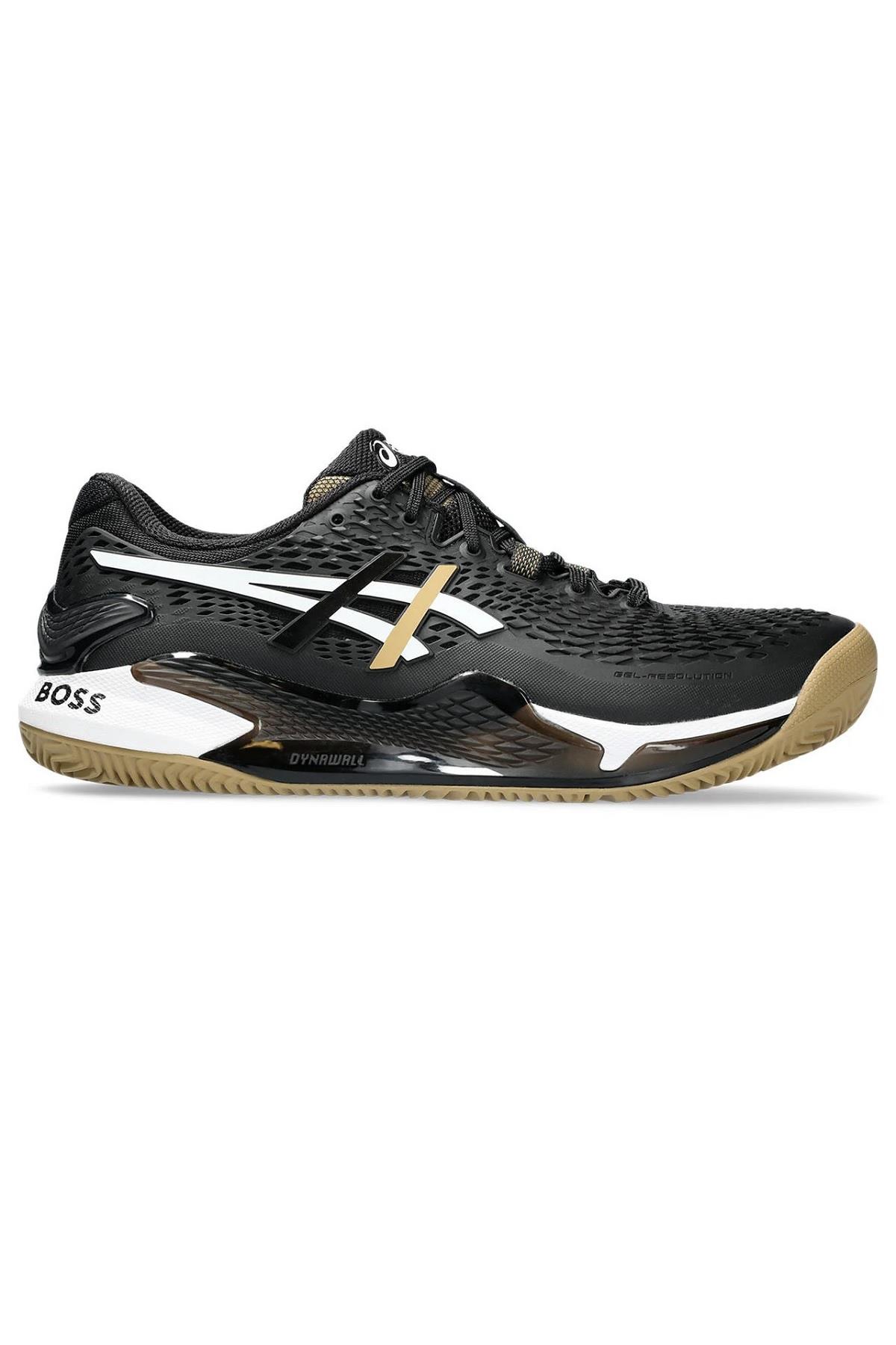 Asics Asics Gel Resolution 9 Black Clay Erkek Tenis Ayakkabısı
