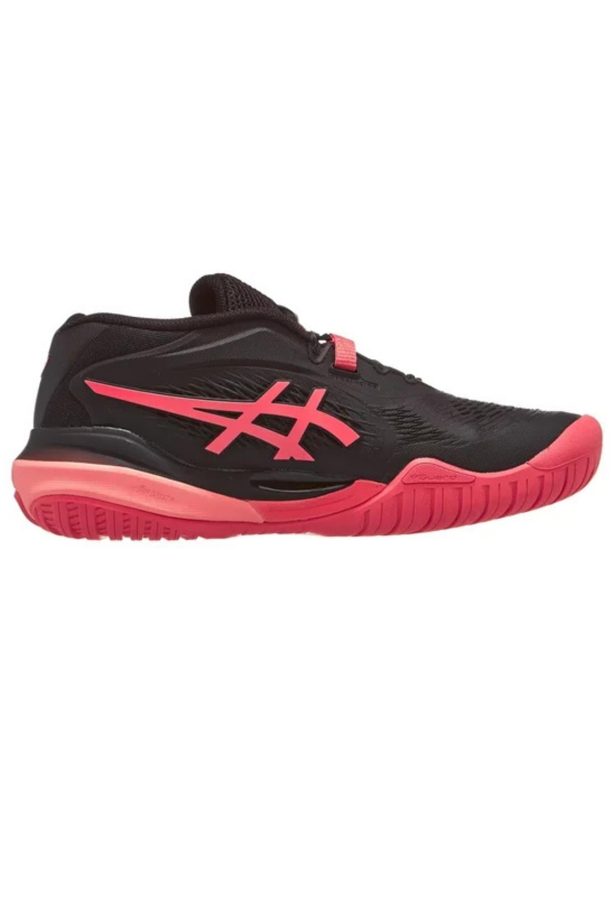 Asics Asics Gel Resolution X Kadın Siyah Kırmızı Tenis Ayakkabısı