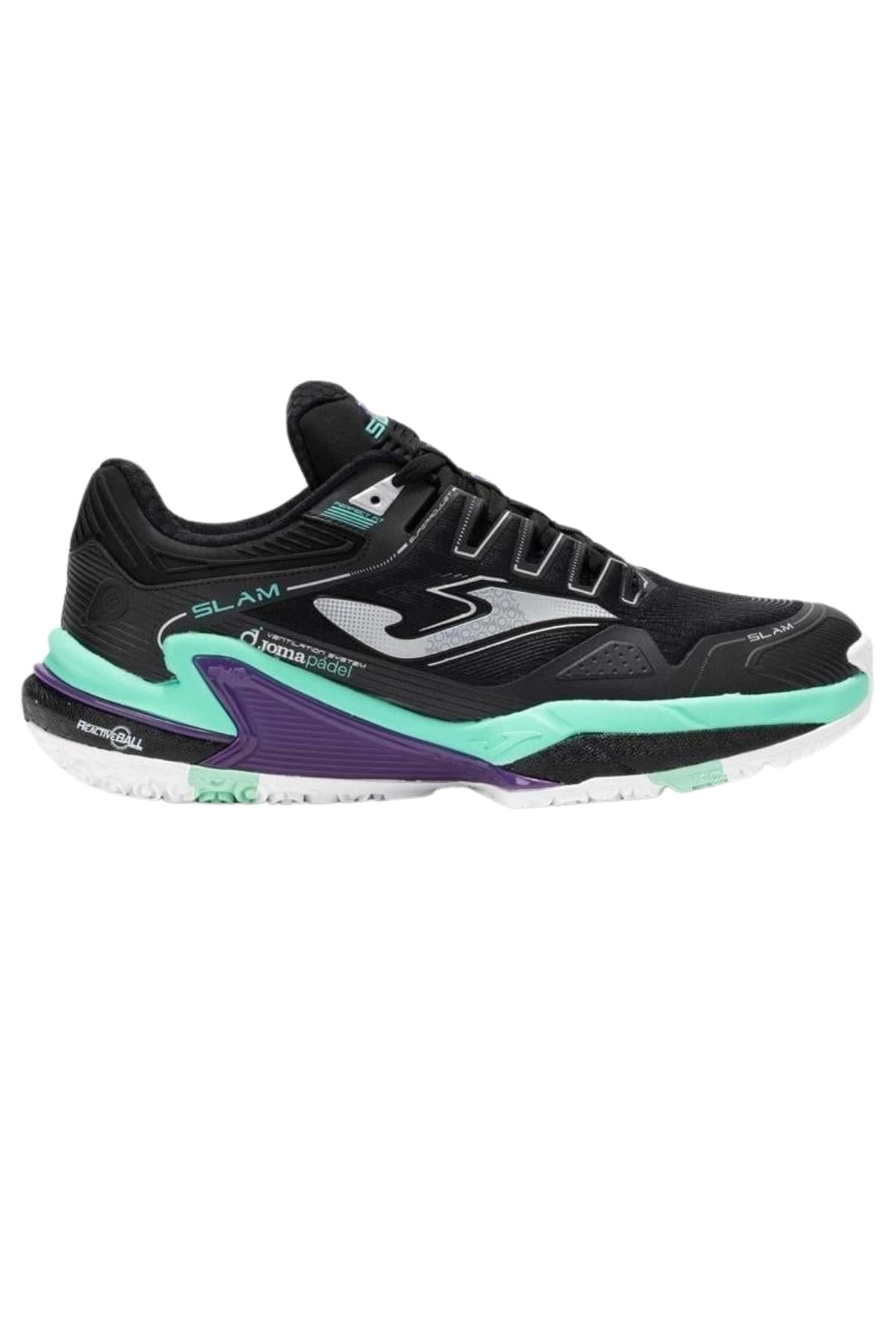 Joma Joma Slam Men 2501 Siyah Erkek Tenis Ayakkabısı