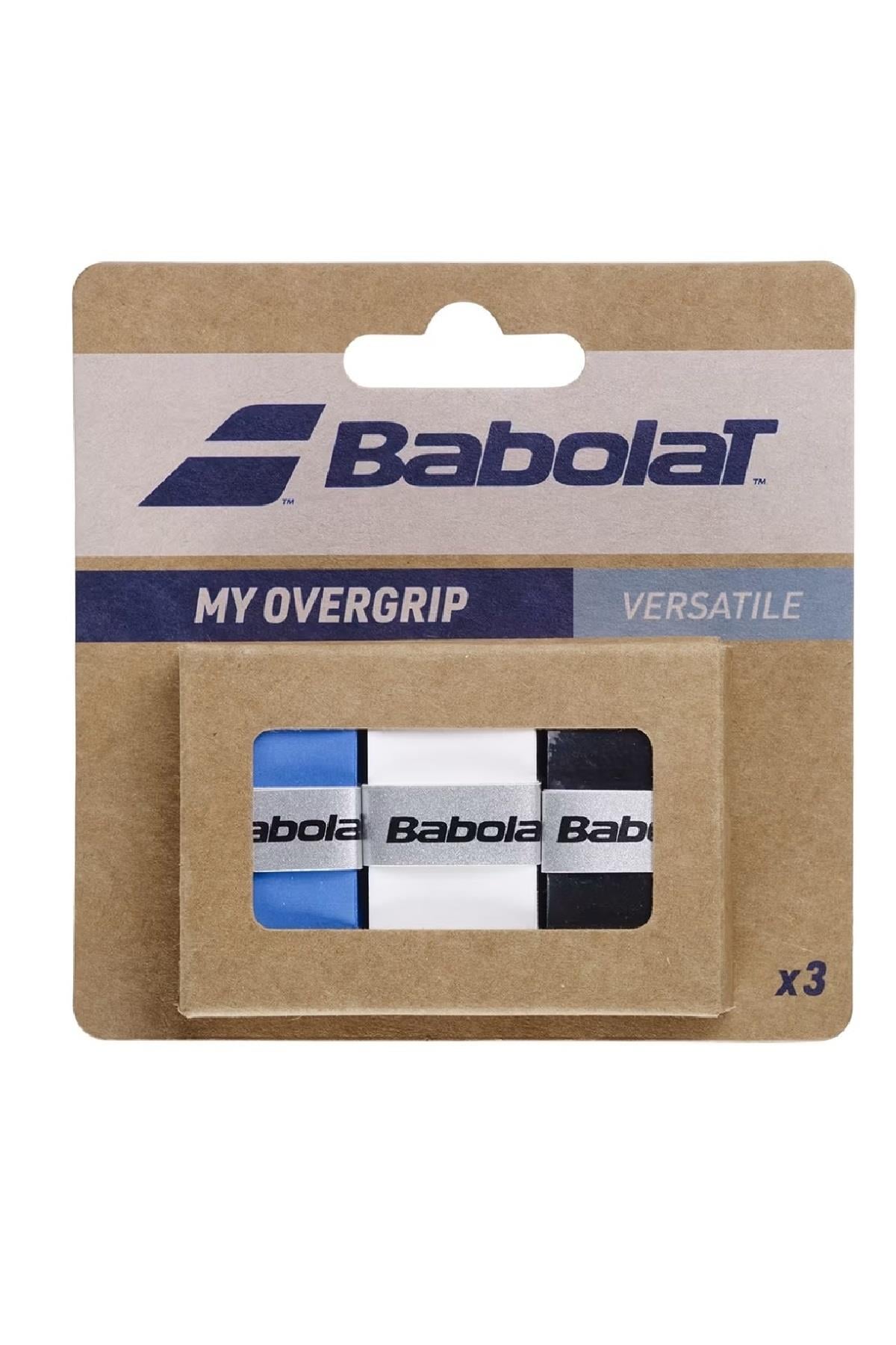 Babolat Babolat My Overgrip Mavi Beyaz Siyah Overgrip 3lü