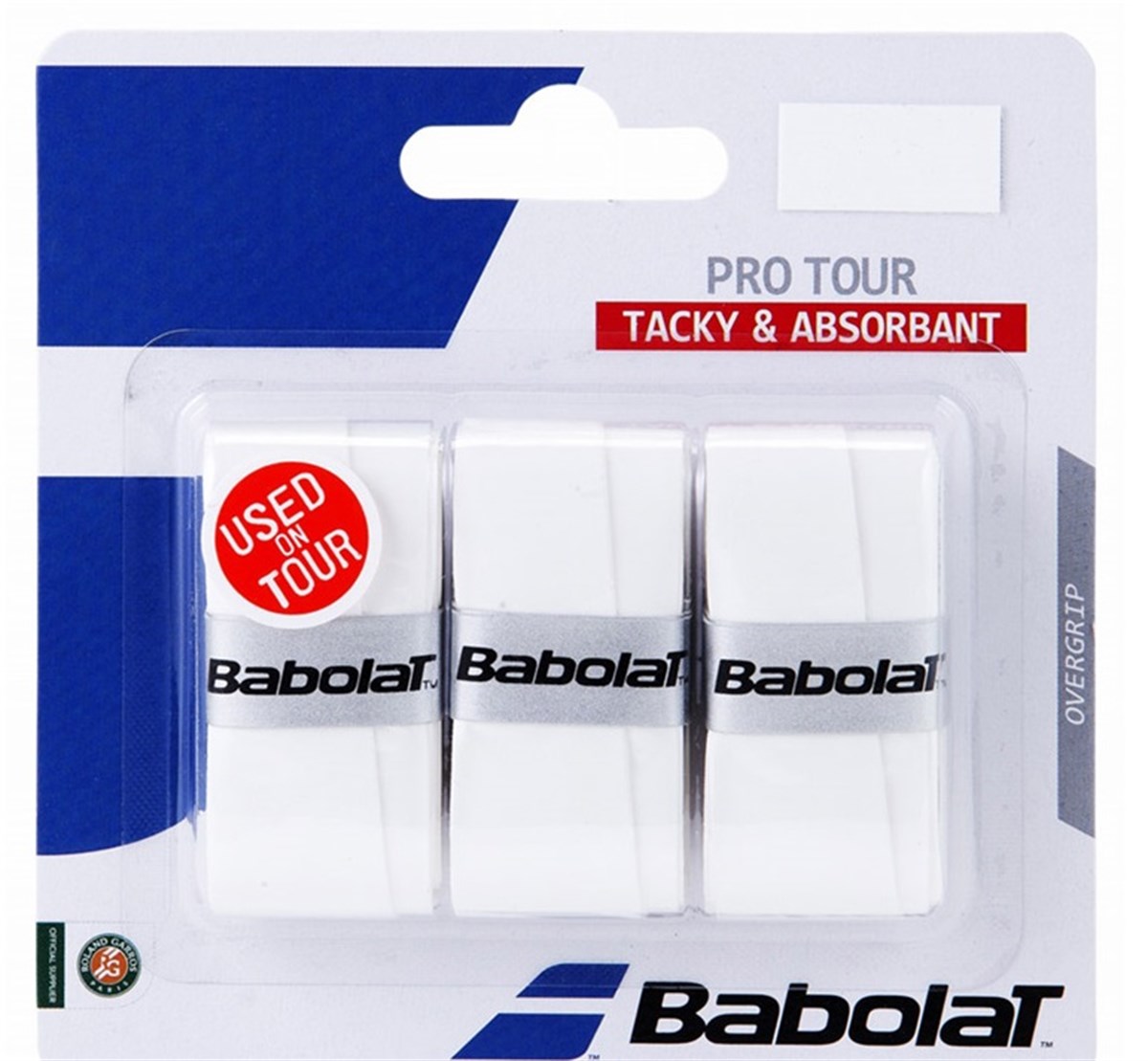 Babolat BABOLAT PROTOUR X3 OVERGRİP-BEYAZ