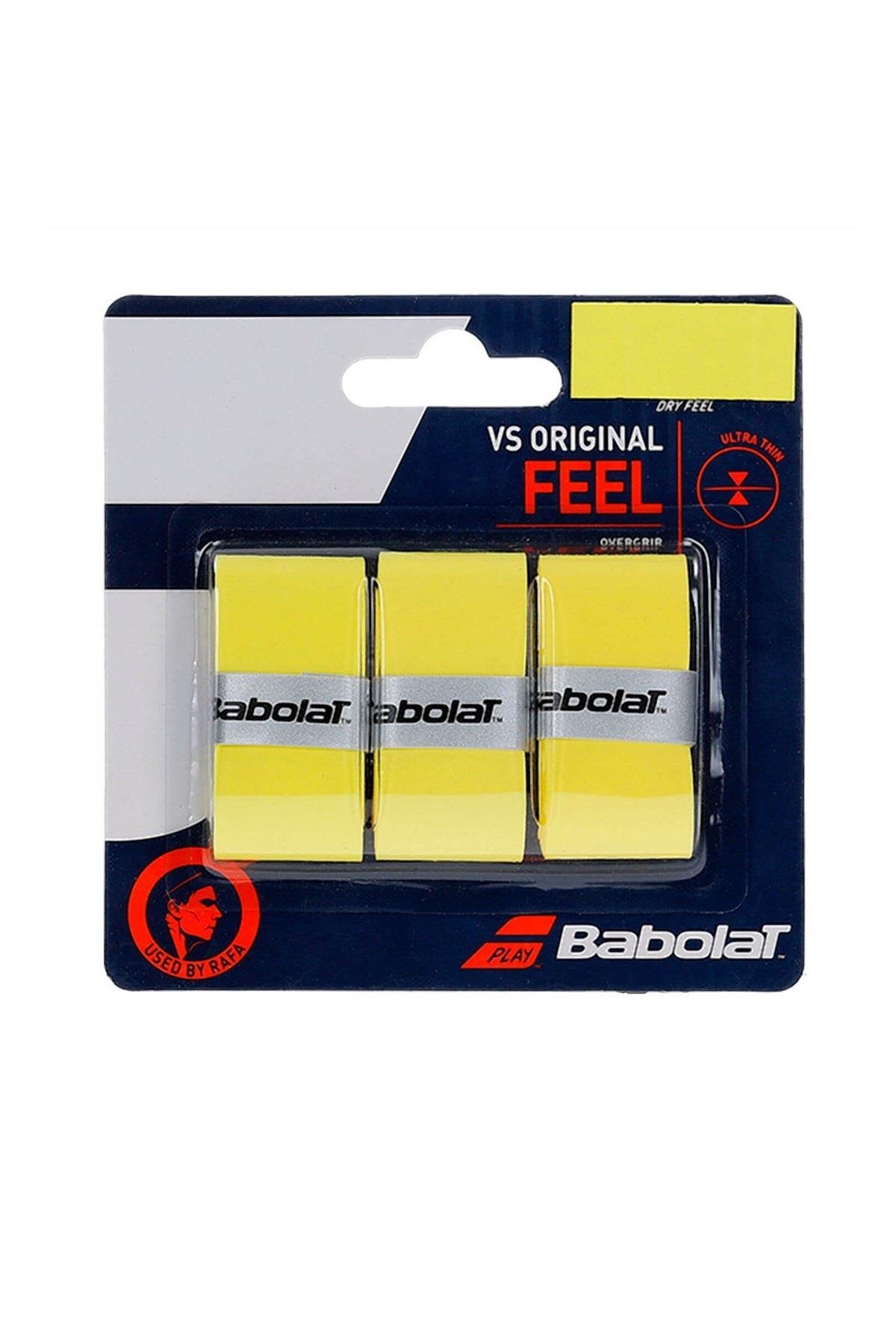 Babolat BABOLAT VS ORIGINAL TENİS GRİBİ 3LÜ SARI