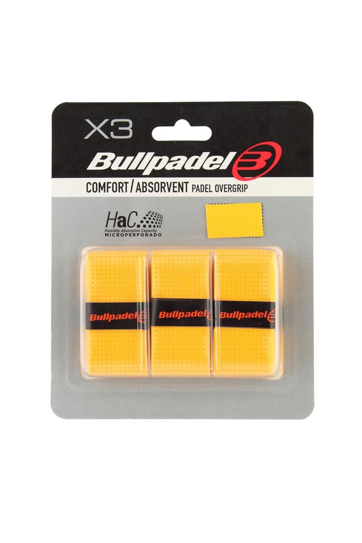 Bullpadel Bullpadel Comfort Absorvent Padel Raket Overgrip 3lü Turuncu