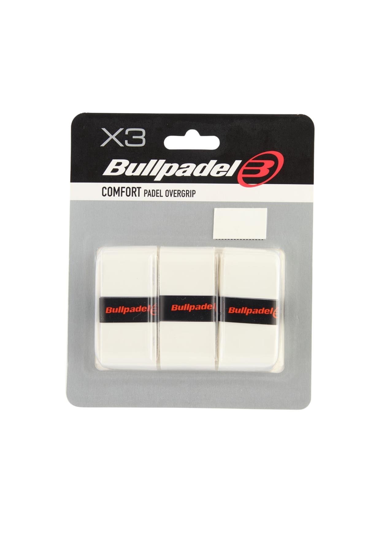Bullpadel Bullpadel Comfort Grip Padel Raket Overgrip 3lü Beyaz