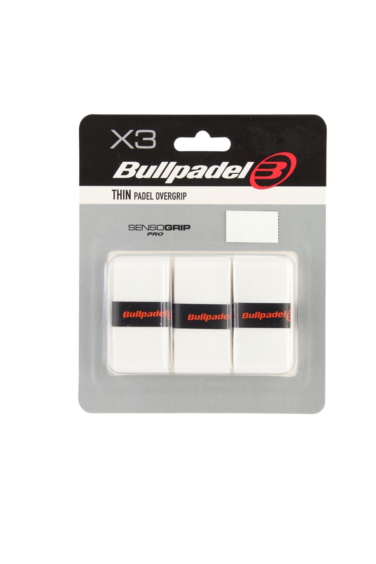 Bullpadel Bullpadel Senso Grip Padel Raket Overgrip 3lü Beyaz