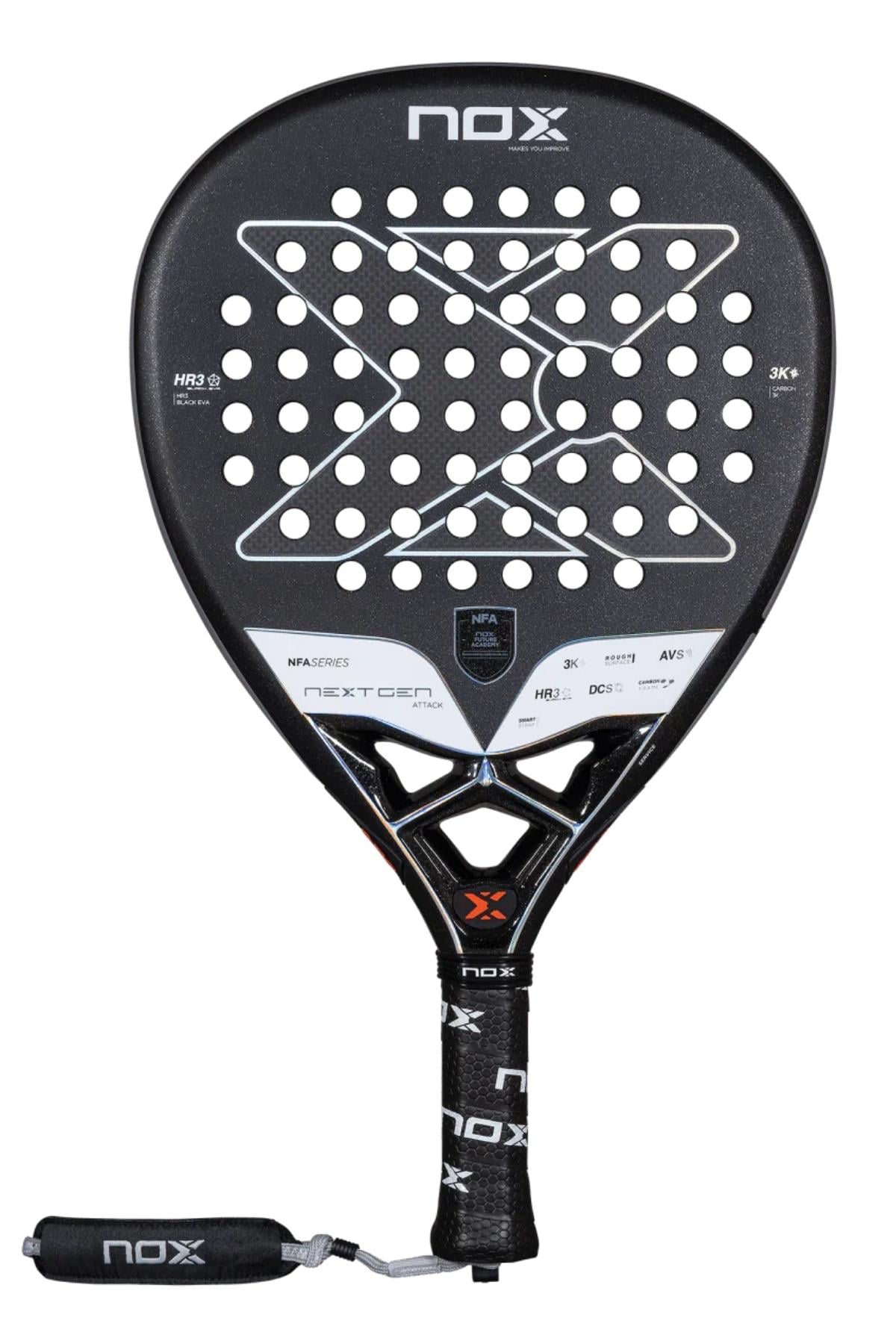 NOX Nox NextGen Attack 3K  360-375 gr Padel Tenis Raketi