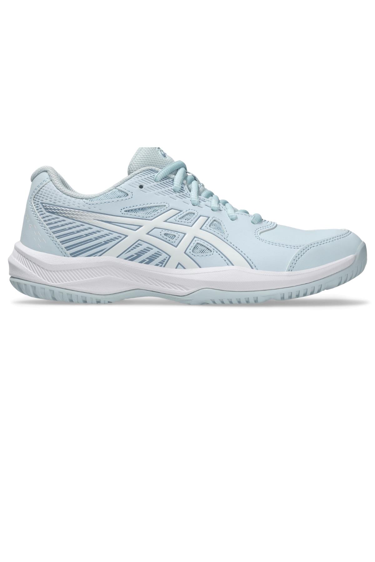 Asics Asics Court Slide 4 Açık Mavi Kadın Tenis Ayakkabısı