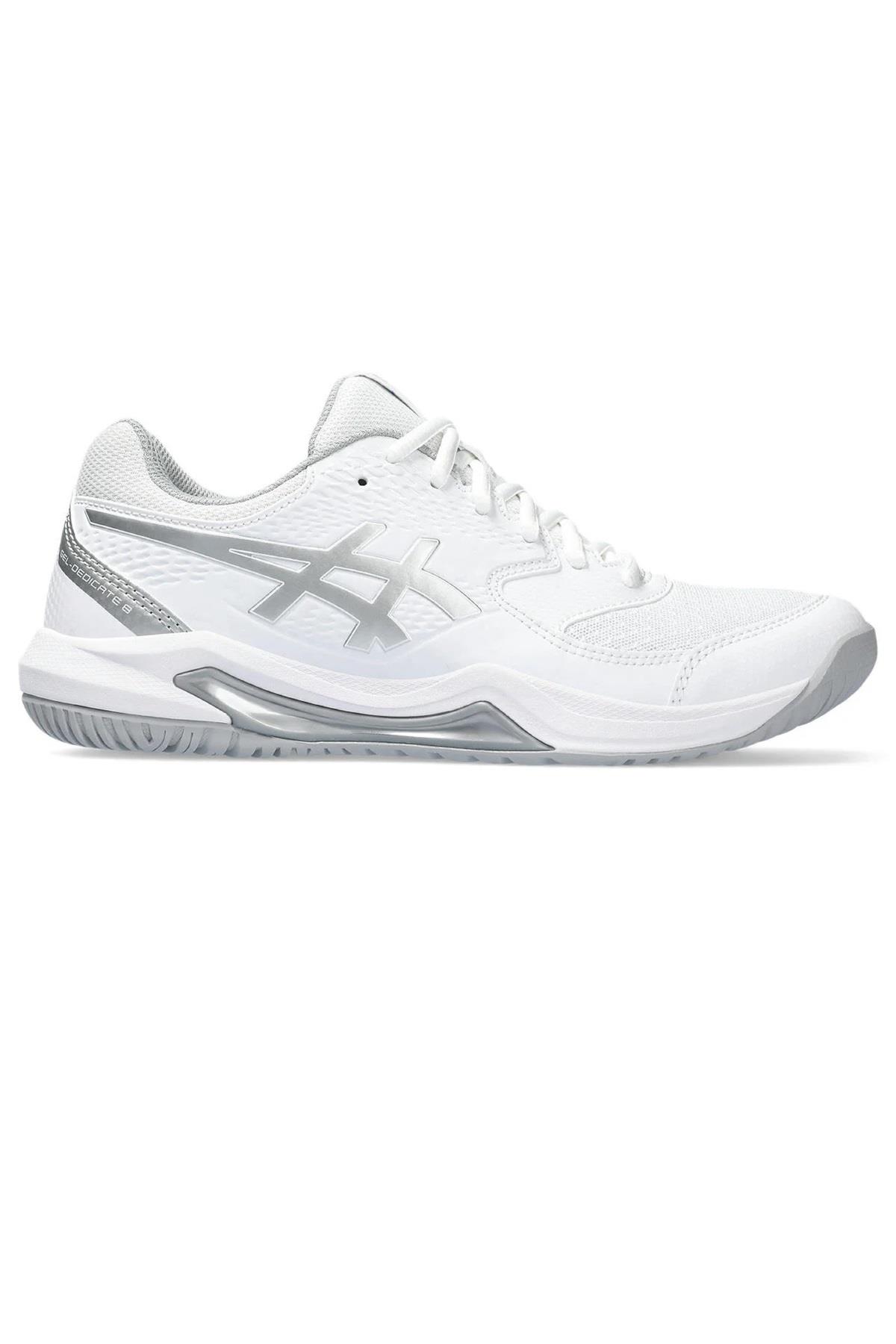 Asics Asics Gel-Dedicate 8 Beyaz Bayan Tenis Ayakkabısı
