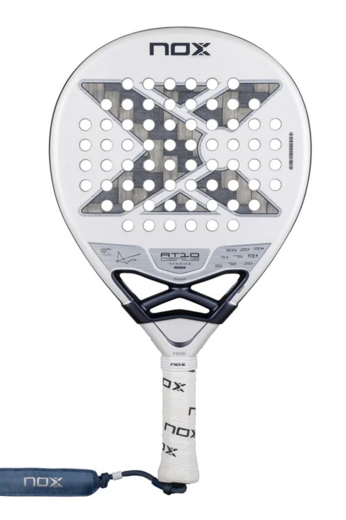 NOX Nox AT10 Genius 12K Alum Xtrem Lite 355-365 gr By Agustin Tapia Padel Tenis Raketi