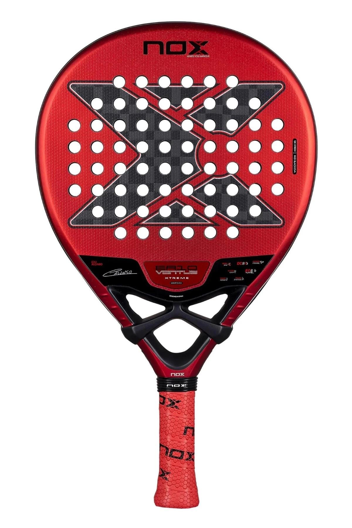 NOX Nox EA10 Ventus Hybrid 12K  Xtrem 360-370 gr By Edu Alonso Padel Tenis Raketi