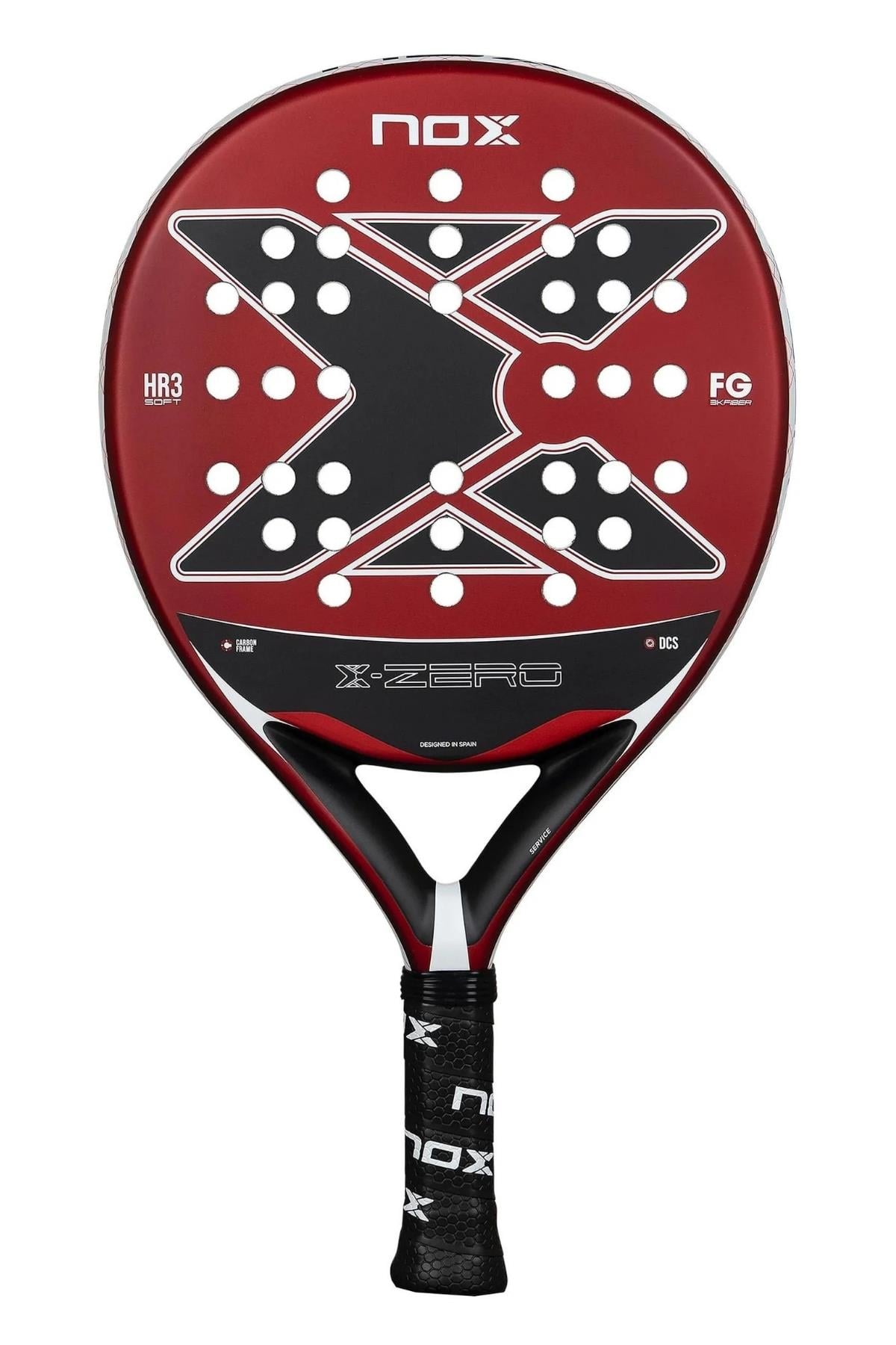 NOX Nox X-Zero Red 350-360 gr  Padel Tenis Raketi