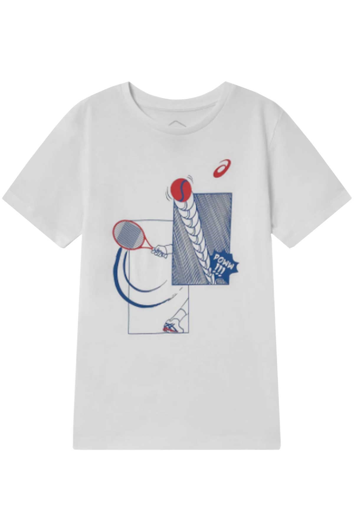 Asics Asics Erkek Çocuk Tenis T-Shirt Beyaz