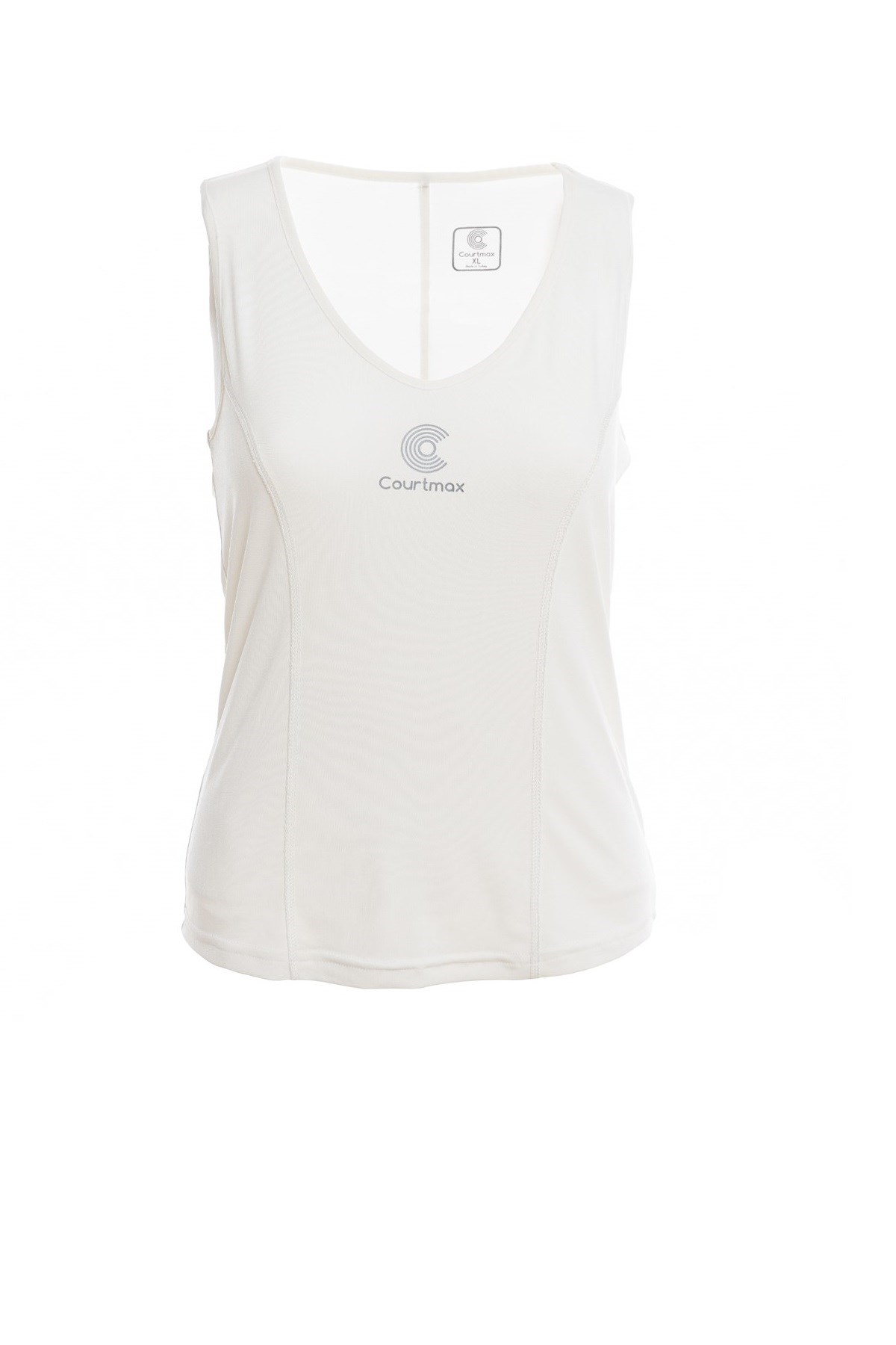 Courtmax COURTMAX LONG CREAM TENİS TSHIRT