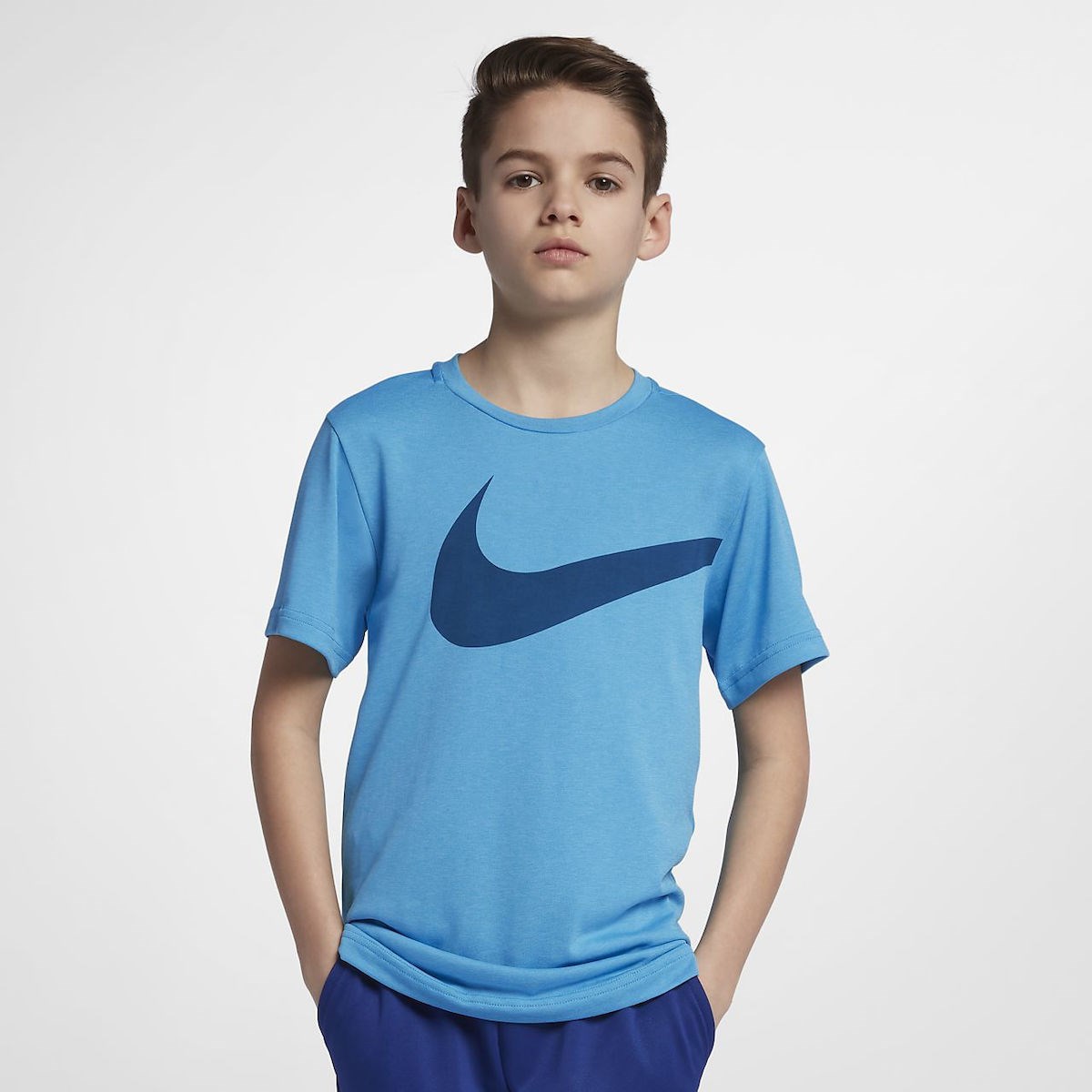Nike NIKE B NK BRTHE TOP SS HYPER GFX
