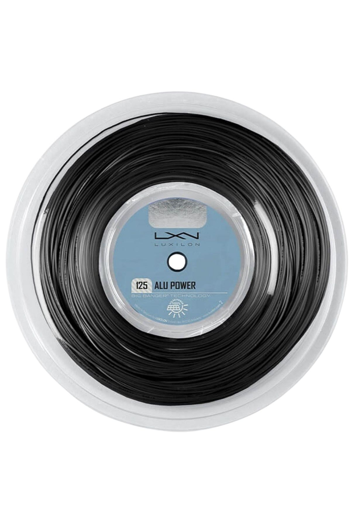 Luxilon Luxilon Alu Power 125 Black Tenis Kordaj Teli 200 m