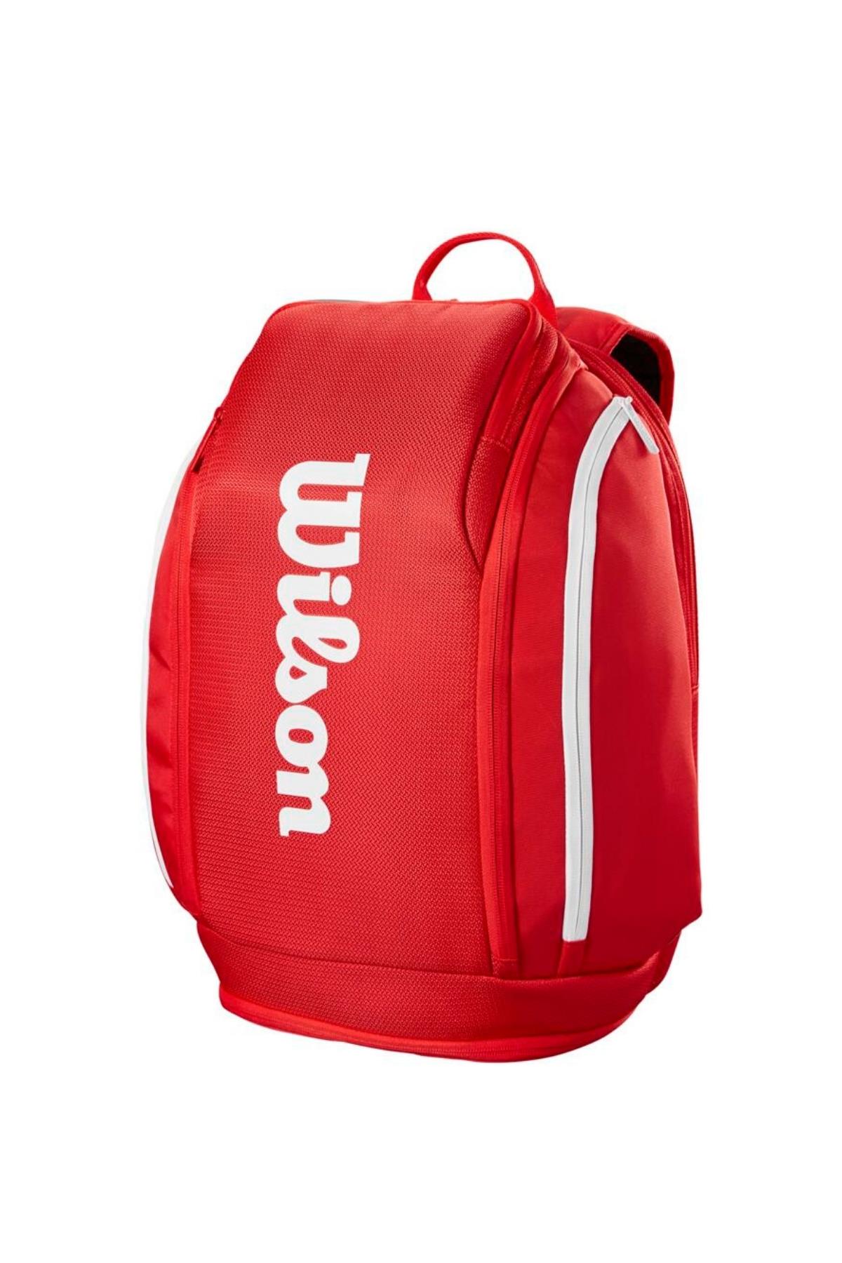Wilson Wilson Super Tour Backpack Kırmızı Tenis Sırt Çantası